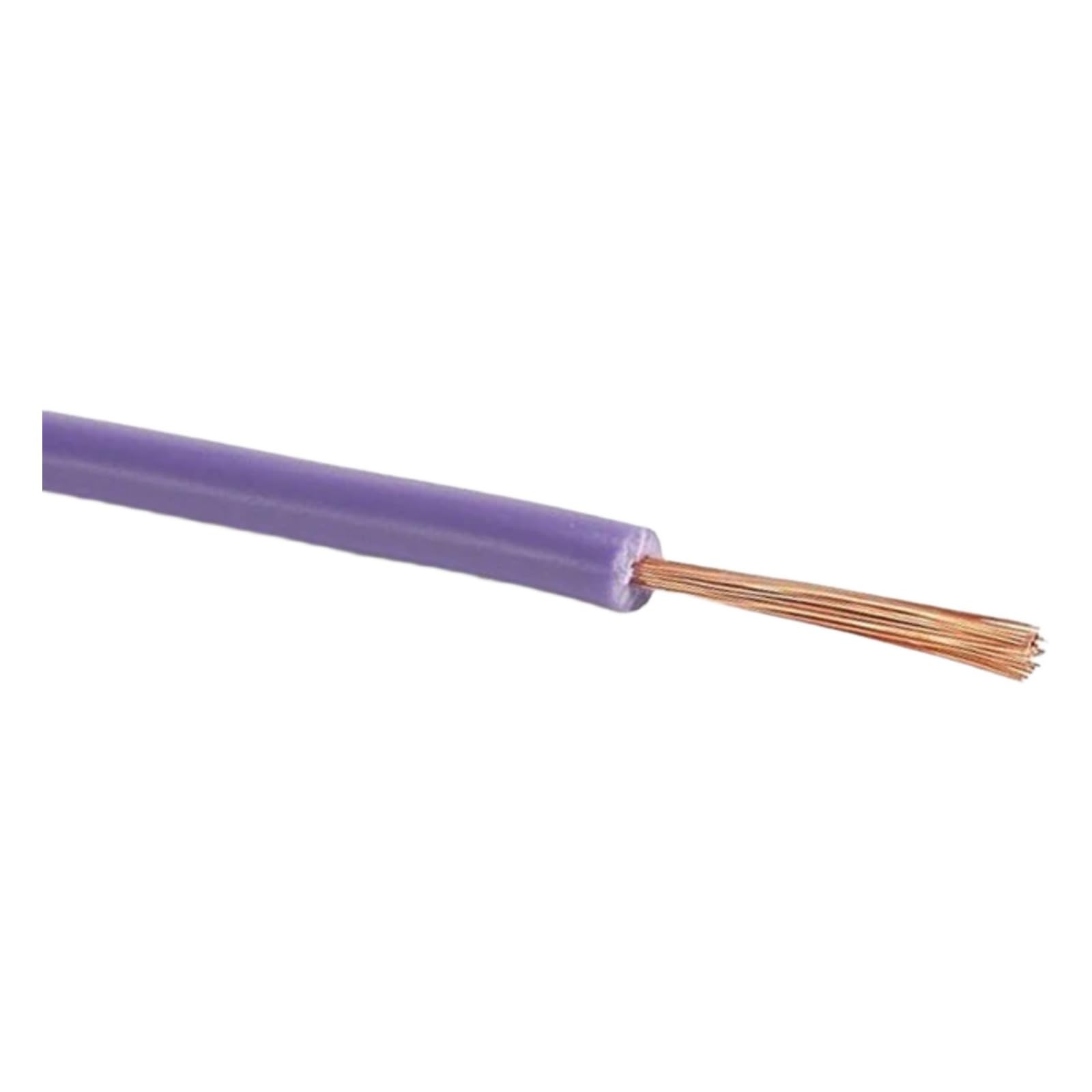 Cable eléctrico para equipos 14 16 18 20 22 AWG cable de cobre(Purple; 10m; 18AWG)