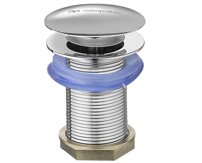 BATHSENSE by Asian Paints 3" Waste Coupling Pop Up | Pop-up Capability for Better ergonomics | Modern Design -Silver | 12 Years Warranty (B0C5TLJ7GL) Amazon Price History, Amazon Price Tracker