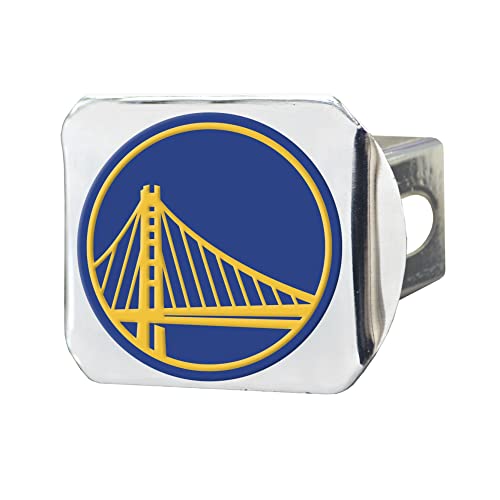 FANMATS 22729 Golden State Warriors Hitch Cover - 3D Color Emblem