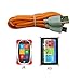 Orange OEM 6 Feet (2 Meter) Long Data and Charging Cord for NABi Jr and NABi XD Tablets (USB-NABI-ORX2)