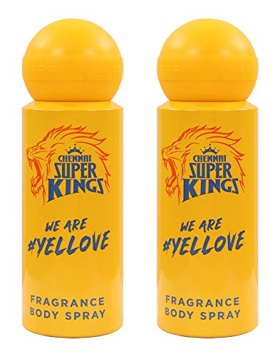 Chennai Super Kings Fragrance Body Spray, 175 Ml