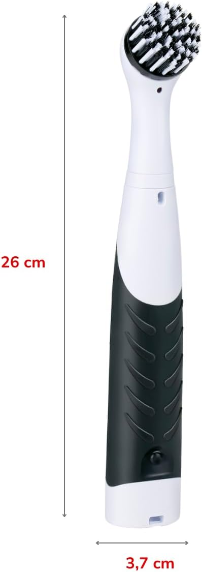 Alpina Electric Cleaning Brush - Bathroom Brush IPX5 with 4 Attachments - Batt, miniatura 10