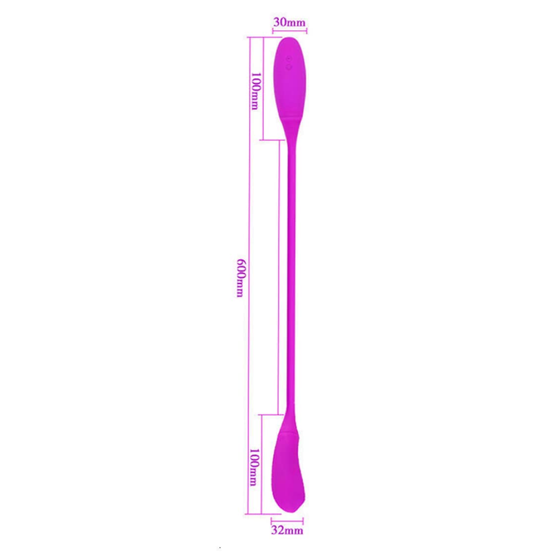 Coppia vibratore 7 modalità a doppio dido silicone impermeabile vibratore sicuro dildo a doppia estremità per coppie clitoride, anale, vaginale, capezzolo, stimolatore a g-punto giocattolo sessuale p