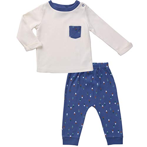 Image of Boy Clothes Fashion Long sleeve Shirt and Cotton Pants Set