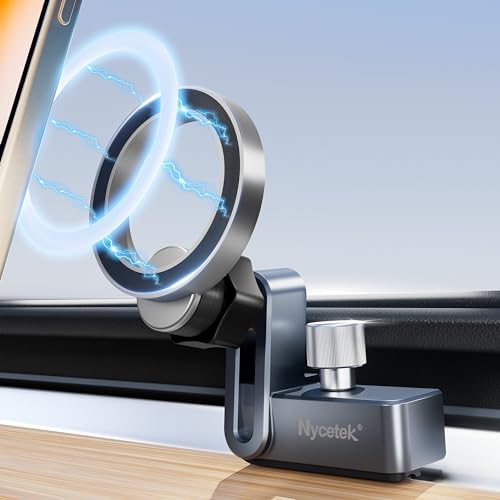 Ncyetek Tesla Phone Mount Holder for MagSafe, [Never Drop] Car Vent Mount for Model Y | 3, Magnetic Holder for iPhone Pro Max Samsung and More