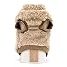 SMALLLEE_LUCKY_STORE Haustier-Sherpa-Fleece-Pullover Weste Rollkragenpullover mit D-Ring weiches Sweatshirt für kleine Hunde Katzen, Welpen Yorkie Chihuahua warme Herbst-Winterkleidung, Braun, M