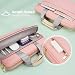 KIZUNA Laptop Bag Case 13.3 Inch Computer Shoulder Messenger Sleeve Briefcase For MacBook Air M2 13" 2022/13" MacBook Air 2017/14" Lenovo ThinkPad X1 Carbon/Yoga C740 C930/IdeaPad C340/Huawei,Pink