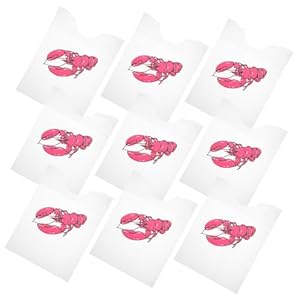 Alipis 100 Stück Hummer-Lätzchen Schürze