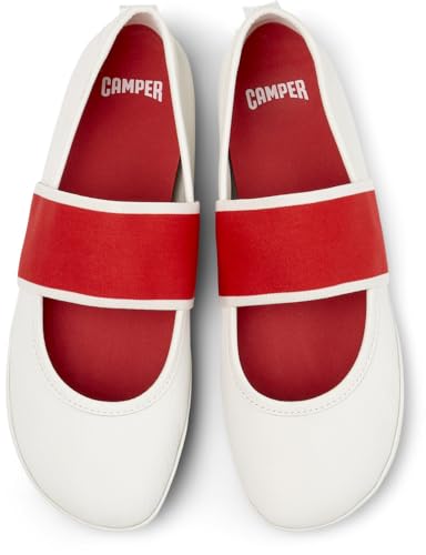 Image of Camper Women's Right Nina, Moccasin /Ballerina, White Natural, 8,5 (Us)