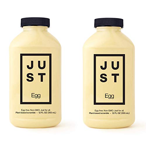 JUST Egg, Cholesterol-Free, Plant-Based Scramble, 12 oz (2 Pack)