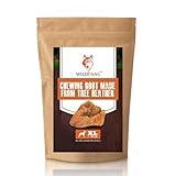 Wildfang® Racine à mâcher pour chien, robuste et durable, bois à mâcher à faible éclats, jouet pour chien pour un soin dentaire optimal pour chiens et chiots