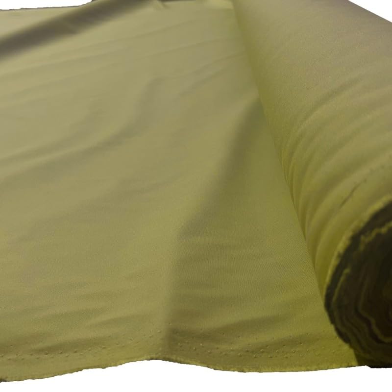EU Fabrics Dry Waxed Clearance Fabric | Water Repellent Lining Material for Sewing and Crafts | Traditional Wax Fabric for Car, Boats and Outdoor Covering (Camel, 1 Metre x 150cm)