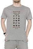 Excelente Calidad Choose Your Weapon - Monster Hunter Hombre Camiseta Cuello Redondo Gris Manga Corta Tamaño L Men\'s Grey T-Shirt Large Size L