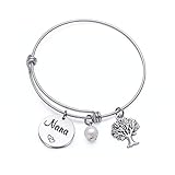 Nana Bangle for mom jewelry I Love You Grandma Bracelet for Grandmother bangle for new Grandma bangle for Grandmother bracelet for Appreciation bracelet for Grandmother jewelry for nana bracelet