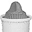 PearlCo - Glas Waterfilter (wit) met 1 universal classic filterpatroon - past bij Brita Classic