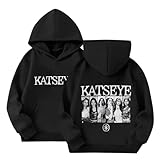 Hoodies for Girls Katseye Merch Graphic Sweatshirts Fashion Music Album Graphic Long Sleeve Hoodied for Kids 4-13 Years