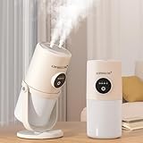 AIRPROSSING Humidifiers for Bedroom with Double Nozzle,Adjustable Bracket,LED Light,Battery Operated Humidifier,Cool Mist Humidifiers Travel Humidifier Portable Humidifier,Rechargeable Humidifier
