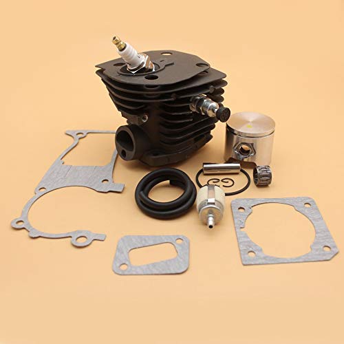 44mm Zylinder Kolben Dekompressionsventil Dichtungssatz für HUSQVARNA 350 351 353 346 346XP Gas Kettensäge Motor Motor… – Bild 3