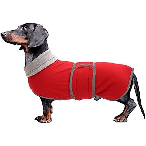 Morezi Dachshund Winter Coat with Fleece Cover