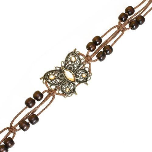 ILuvatar Women's tassel knotted belt hand woven belt Women's Bohemian Style Rope Braid Waist belt4