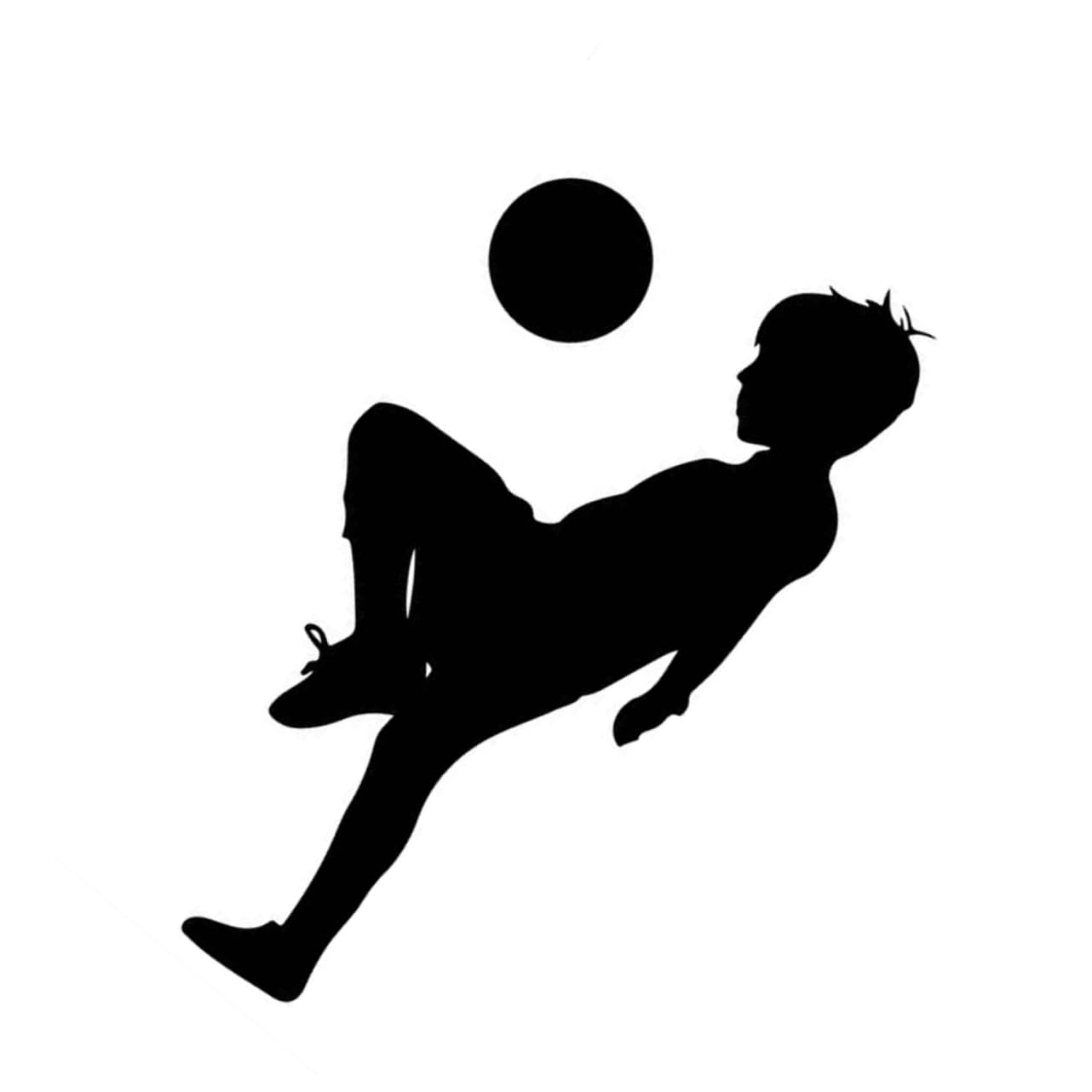 EXCEART 3 Adesivi Murali A Tema Calcio Decalcomanie Per Cameretta Dei Decorazioni In Vinile Per Sport Adesivi Per Esercizi Di Gioco Per Neri