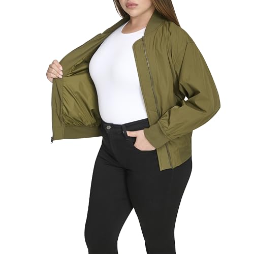 Image of Levi's Women's Lightweight Bomber Jacket with Rib-Knit Trim