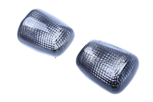 AVDB-moto Cabochons/Vitres/Caches Clignotants Avant compatible avec SUZUKI TL1000R TLR 1000 1998-2002, GSX 1200 INAZUMA 1999-01, TL1000S TLS 1000 1997-01, GSXR...