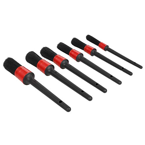pedkit Ferramentas de limpeza de carro, escova de cerdas macias para automóveis, conjunto de escovas