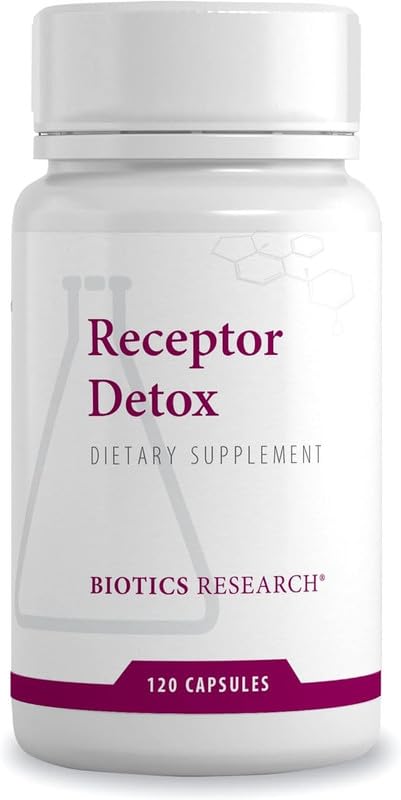 Evorina Biotics Research Receptor Detox - Dr. Berkson Formulated, Herbs, Vitamin and Mineral Blend Supports Hormone Balance, Healthy Sleep, Mood & Detox Pathways, Professional Grade | High Strength Herbal Supplement | Clean Label Ayurvedic Wellness-image-44