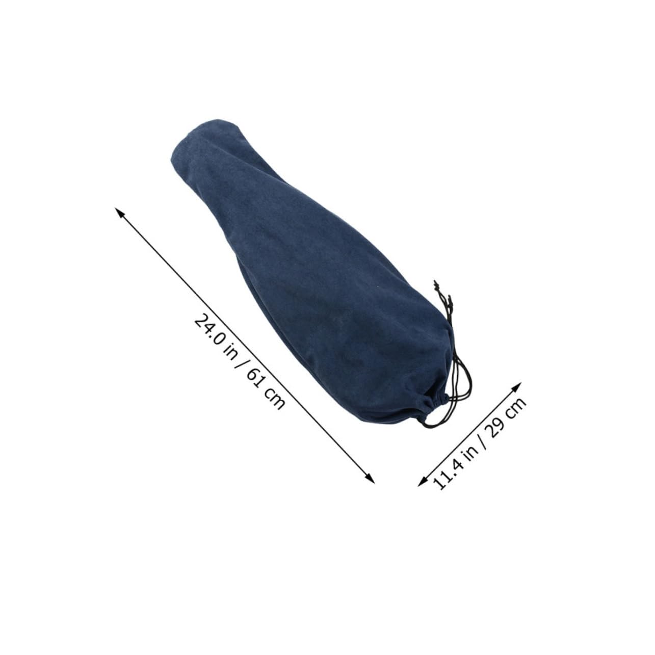 Garneck Full-size Violin Dust Cover Blue Protective Case for Violin Comfortable Cover Bag Universal String Instrument Protector