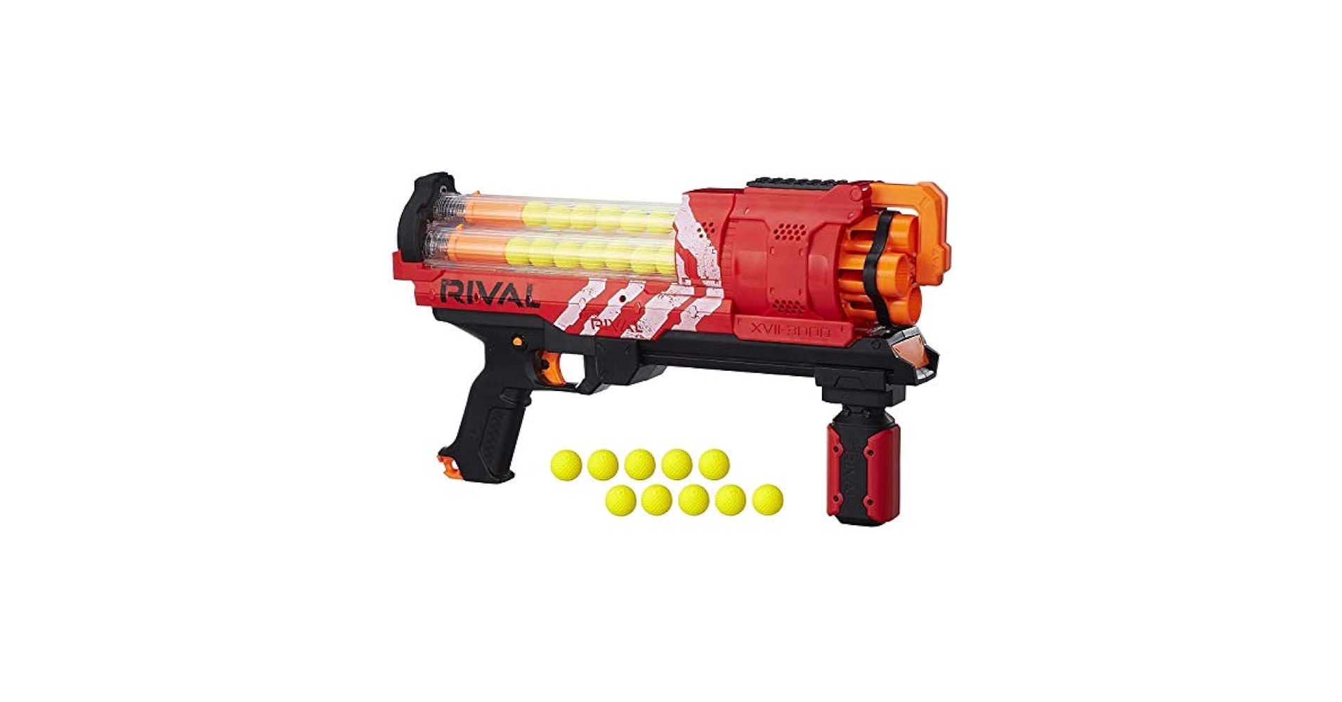 RIVAL XVII-3000 ナーフ　アルテミス　赤　（手動） Nerf Rival Artemis XVII 3000 High-capacity Red Blaster