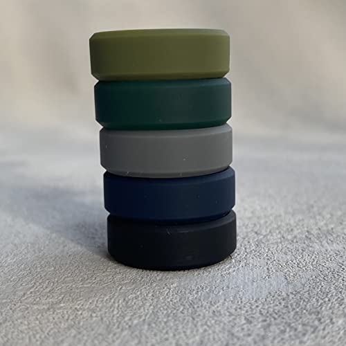 Silicone Ring 8MM Cross Ring Customize Breathable Rubber Ring,Inspirational Faith Ring Christian Religious Confirmation Gift,Step Edge Beveled Ring for Teen4