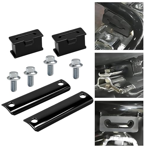 Image of Rear Air Cushion Muffler Shockproof Exhaust Tail Bracket for Harley Touring