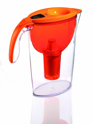 Brocca Filtrante Laica Milan XXL 3,7 Litri - Bianco, Design Compatto, Filtro Acqua Per Casa