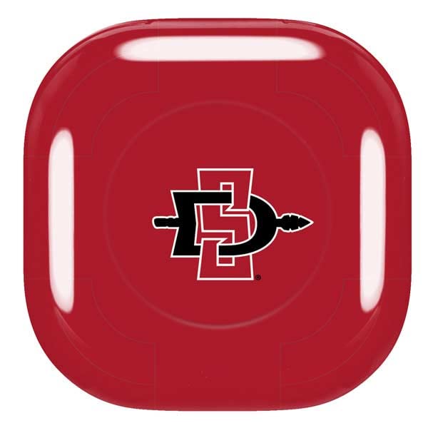 Skinit Decal Audio Skin Compatible with Samsung Galaxy Buds Pro - Officially Licensed Aztecs Red Logo Design