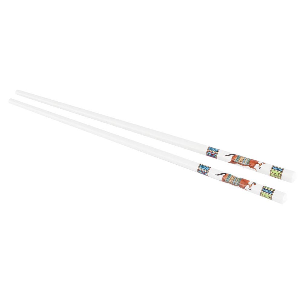10 paires baguettes en céramique Couvoirs de vaisselle de table pour le restaurant pour le restaurant de l'hôtel Gift (Mille cheval de guerre coloré)