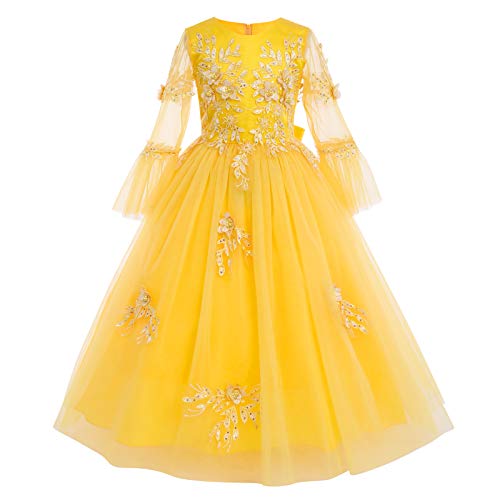 Robe de bal fille longue pour un mariage ou un anniversaire féerique