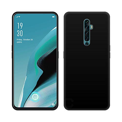Image of Case Creation for Redmi 8 2020 Back case, Xiaomi Redmi 8 Slim Flexible Smart Look case with 360 Camera All Angle Protection (Pure Black)