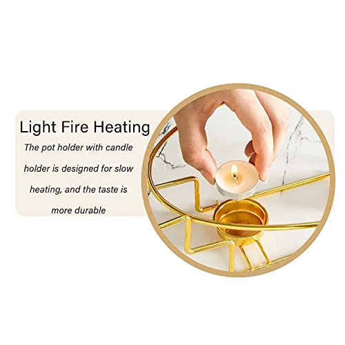 Chafing Dish-Buffet-Set, Chafing Dish aus Keramik mit Marmor-Imitat-Finish, Chafing Dish und Buffetwärmer-Set für Buffet-Hochzeiten, Partys, Bankette, Catering-Events (Farbe: Schwarz, Größe: B), 202 – Bild 6