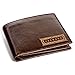 Swanky Badger Personalized Wallet - Bifold Wallet (Brown Classic)