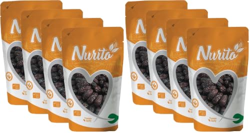 Image of Nurito Premium Dates (Omani Dates /Khajoor), Fresh, 1000 Gram (Pack of 2)