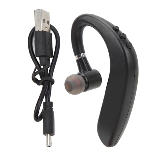 Auricular In Ear Single Ear Negro con cable USB miniatura 6