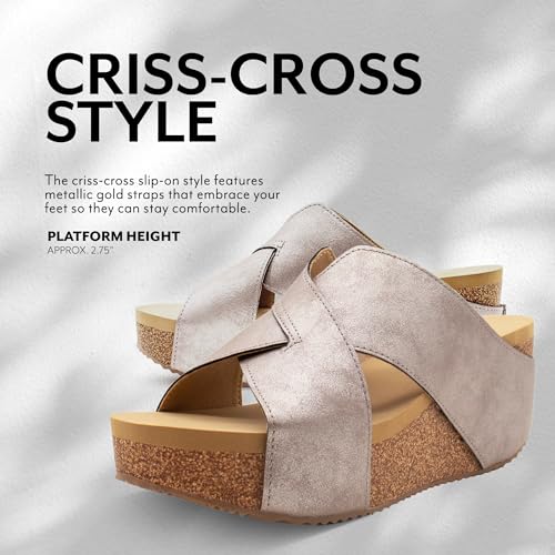 Image of VOLATILE Women's Firefly Wedge Sandal