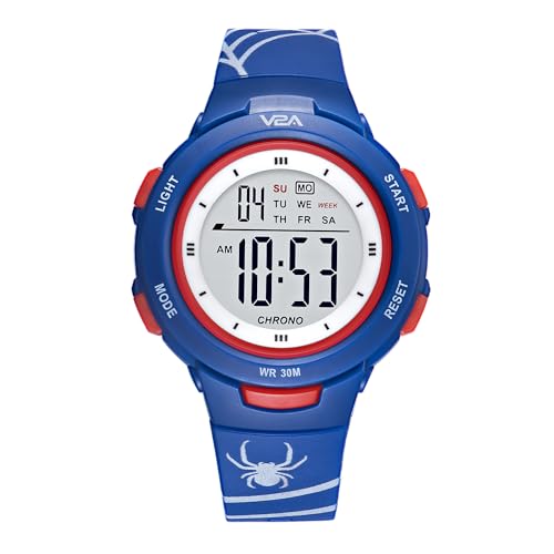 Image of V2A Kids Watch - Waterproof Multi-Functional Digital Sports Watch for Ages 5-13, 30M Water Resistance, Gift for 5-10 Year Olds