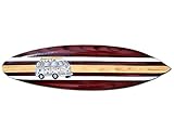 Tabla de surf de madera hecha a mano, incluye Para colgar en la pared