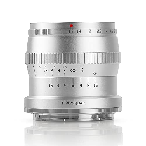 TTartisan 50mm F1.2 APS-C 大口径マニュアルフォーカス固定レンズ Fuji X X-A1 X-A10 X-A2 X-A3 A-at X-M1 XM2 X-T1 X-T3 X-T10 X-T2 X-T20 X-T30 X-Pro1 X
