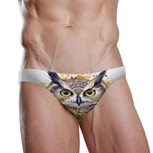 Ox Farmhouse Men's Swimwear Sexy Bikini Solid Siwmming Briefs 208528742