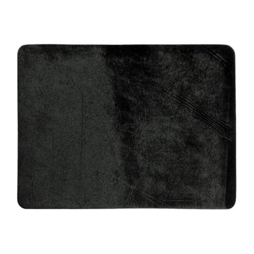 Tapis De Jeu De Cartes En Flanelle Professionnel – Noir, Tailles 60x40cm, Pour Poker Et Magie - 3