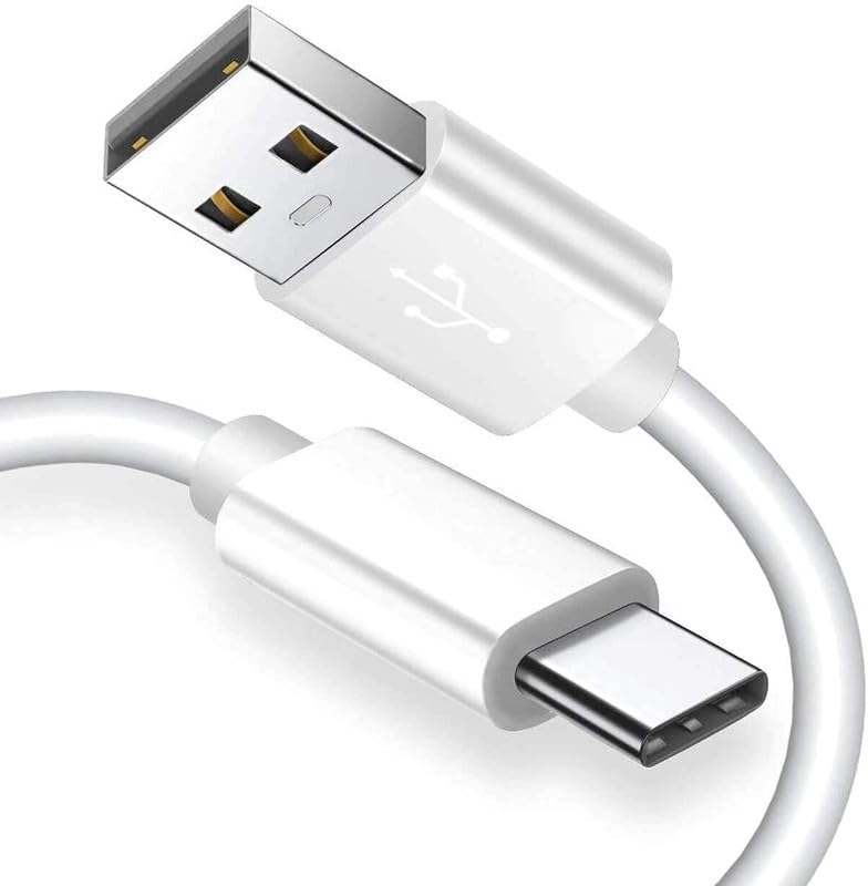 Image of Type c USB for Huawei Honor Mate 10 Pro Cable Original Like Charging Quick, Dash, Warp, Dart, Flash, Super Vooc C Data Sync USB A to type c USB for Android - RMM WHITE