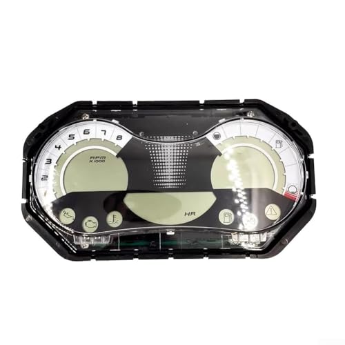 Yuanpgky Compteur de vitesse avec écran LCD et lunette chromée pour Sea-Doo pour GTI pour GTS 130 155 modèles 2008-2011, aucune programmation nécessaire, remplacement direct 278002273